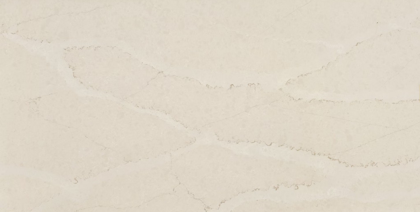 Receveur de douche sur mesure en quartz Silestone - Wakka Brim - Calacatta Tova