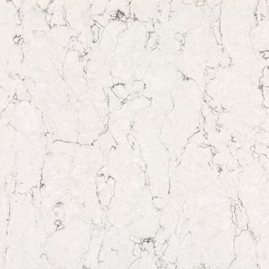 Receveur de douche sur mesure en quartz Silestone - Wakka - White Arabesque